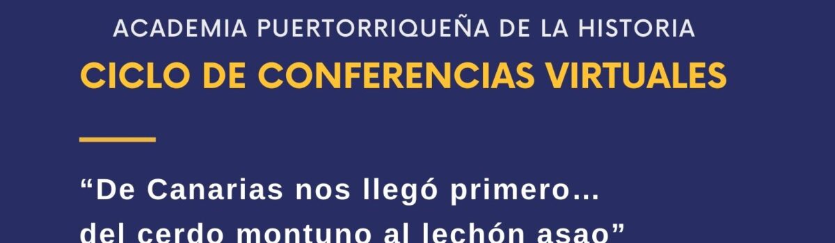 Ciclo de Conferencias Virtuales: