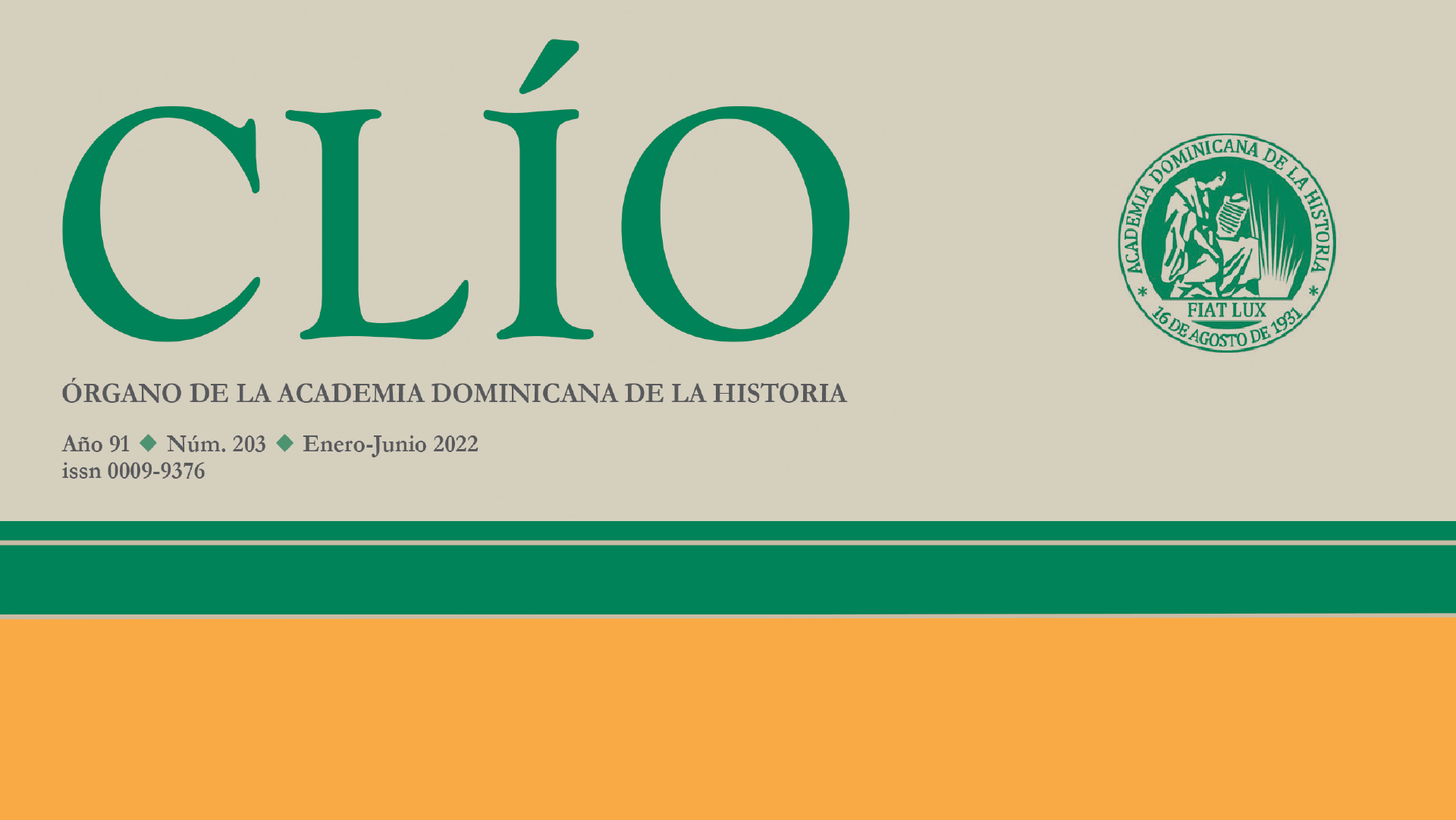 Revista Clío – No. 203