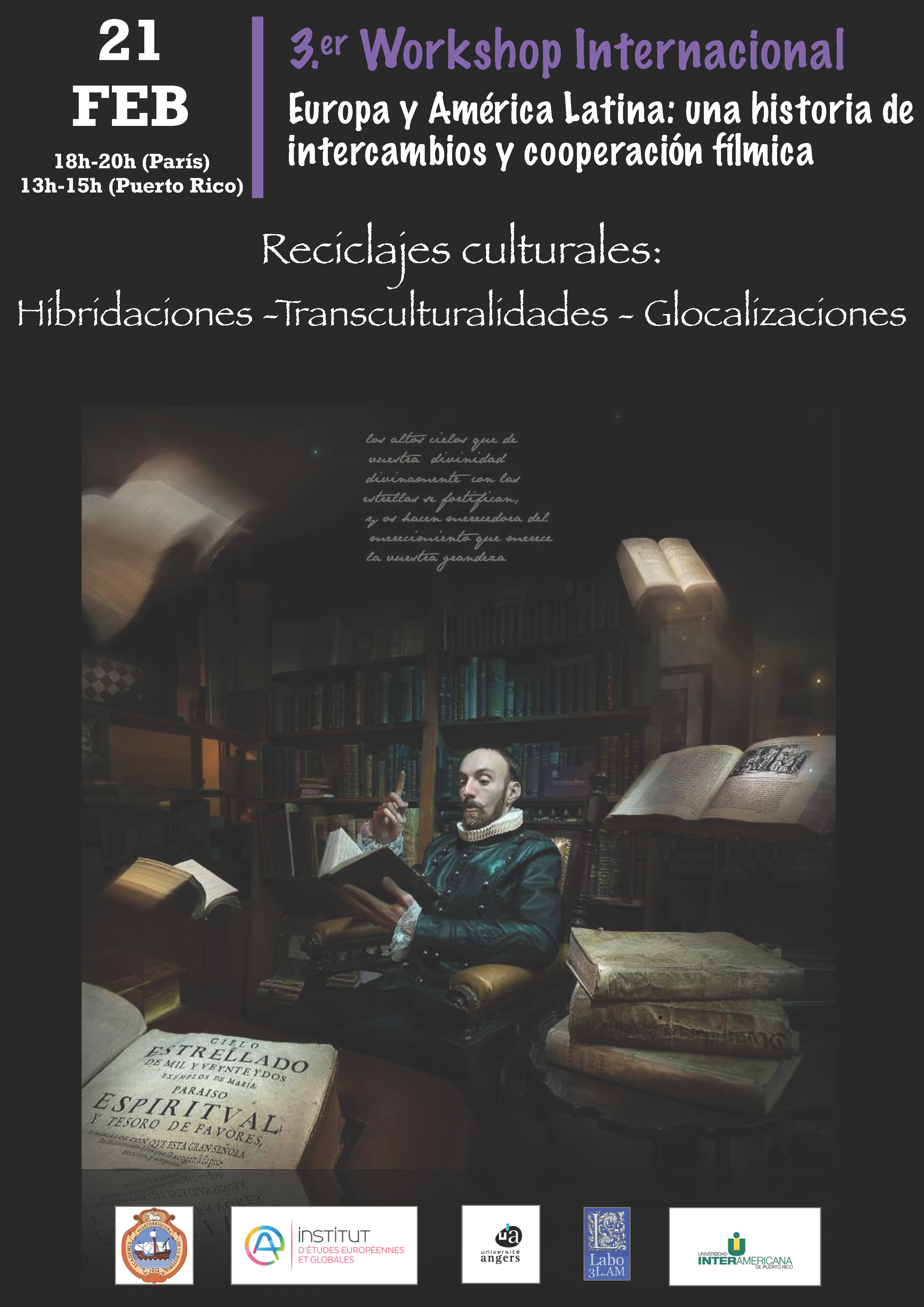 3er Workshop Internacional: Europa y América Latina: una historia de intercambios y cooperación fílmica